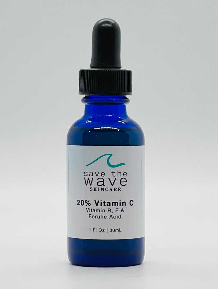 20% Vitamin C Serum with Vitamins B, E, & Ferulic Acid (1 oz)