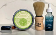 Ultimate Shave Kit (Shave Soap (4oz) + Shave Brush + Nourishing Everything Oil (1 oz)